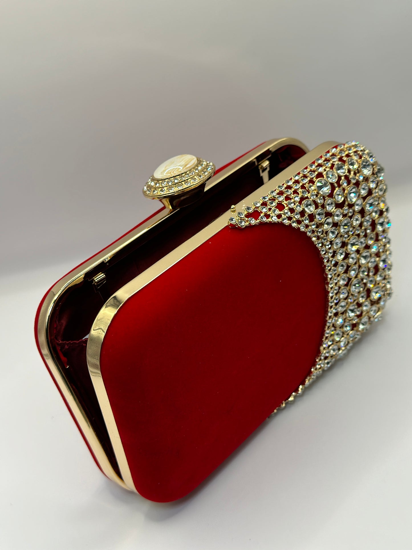 Deb - Velvet Clutch