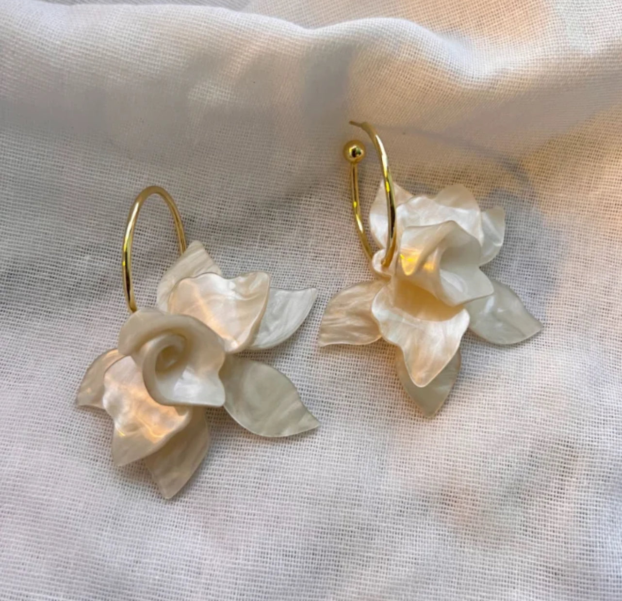 Phoebe - Dangle Petal Earrings