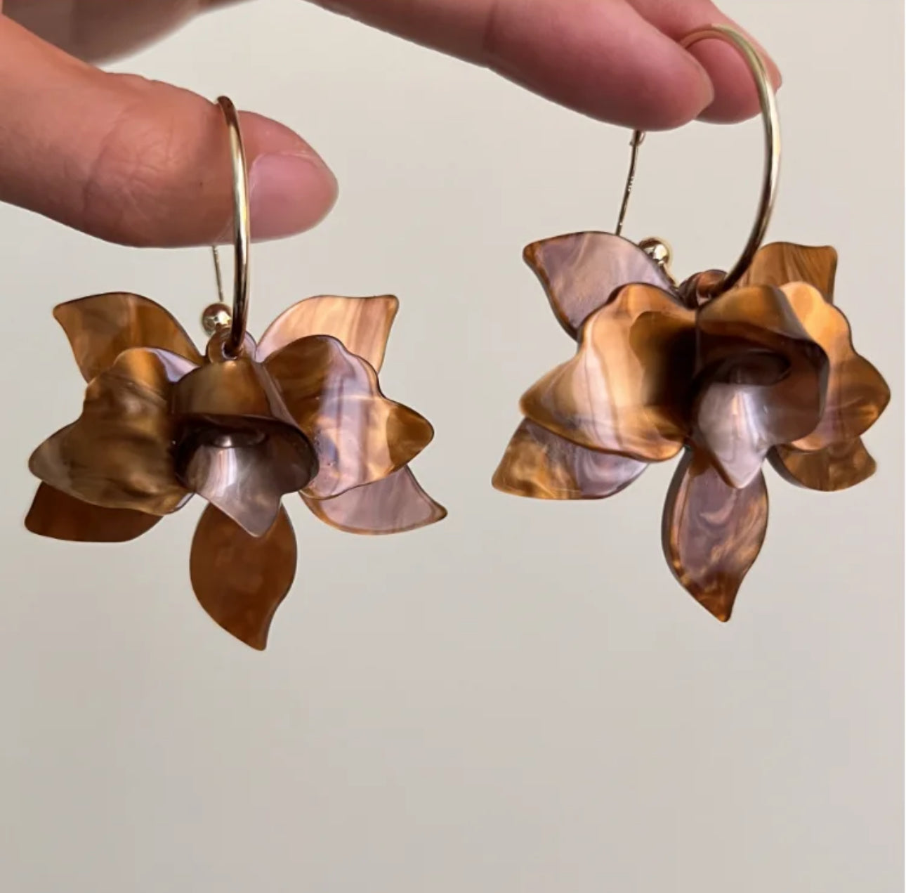 Phoebe - Dangle Petal Earrings