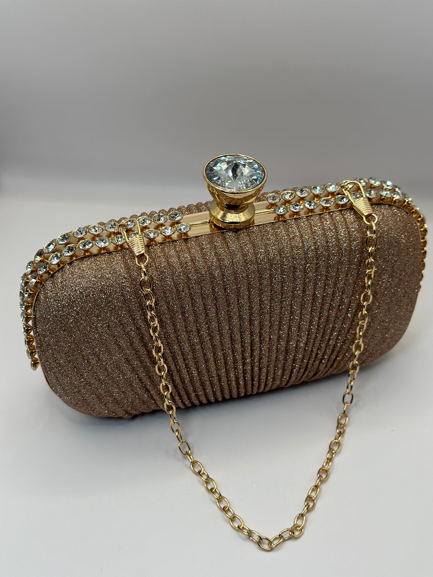 Beth - Rhinestone Clutch