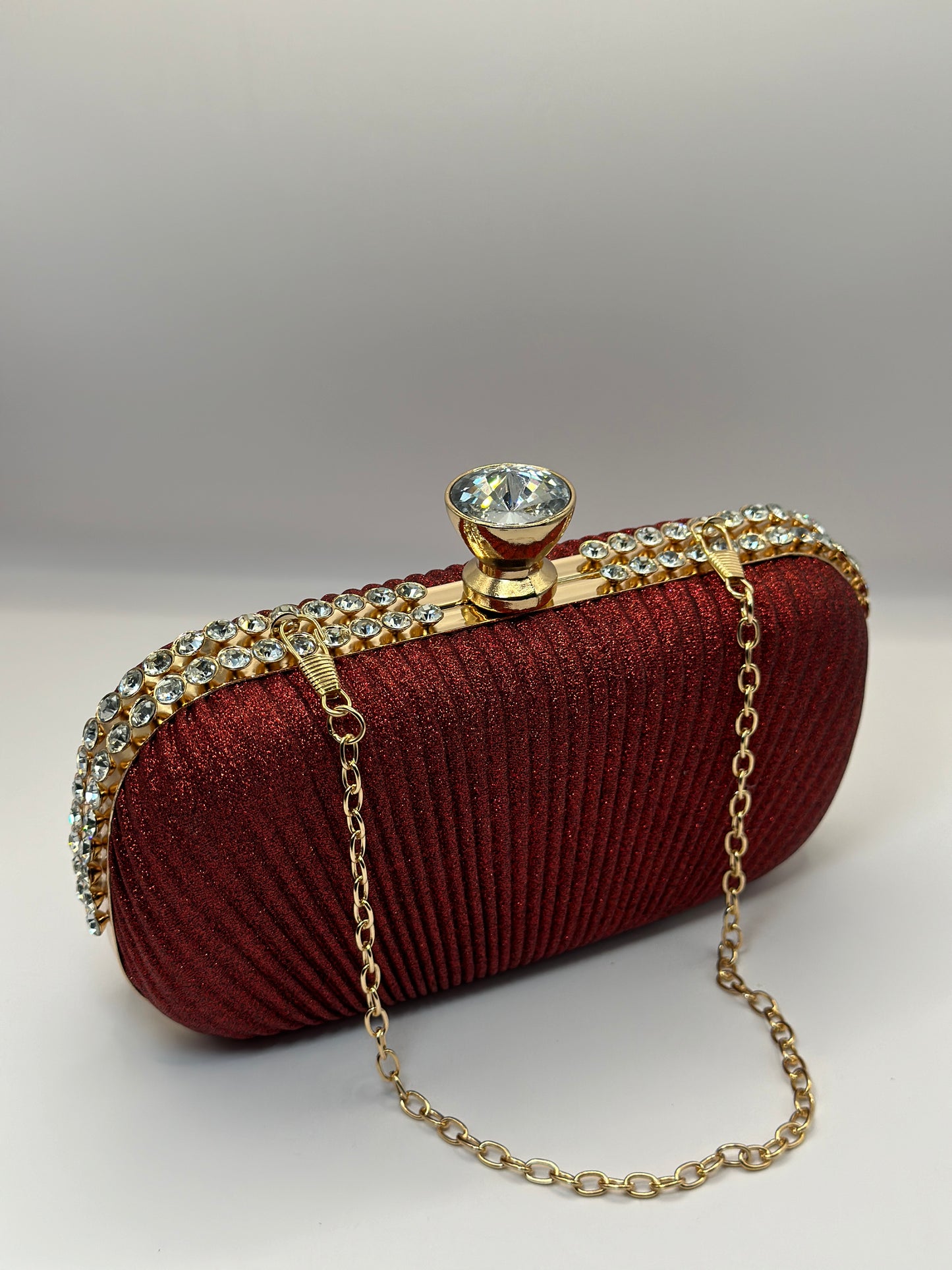 Beth - Rhinestone Clutch