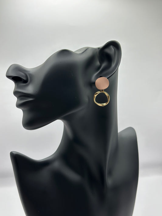 Ini - Minimalist Round Earrings